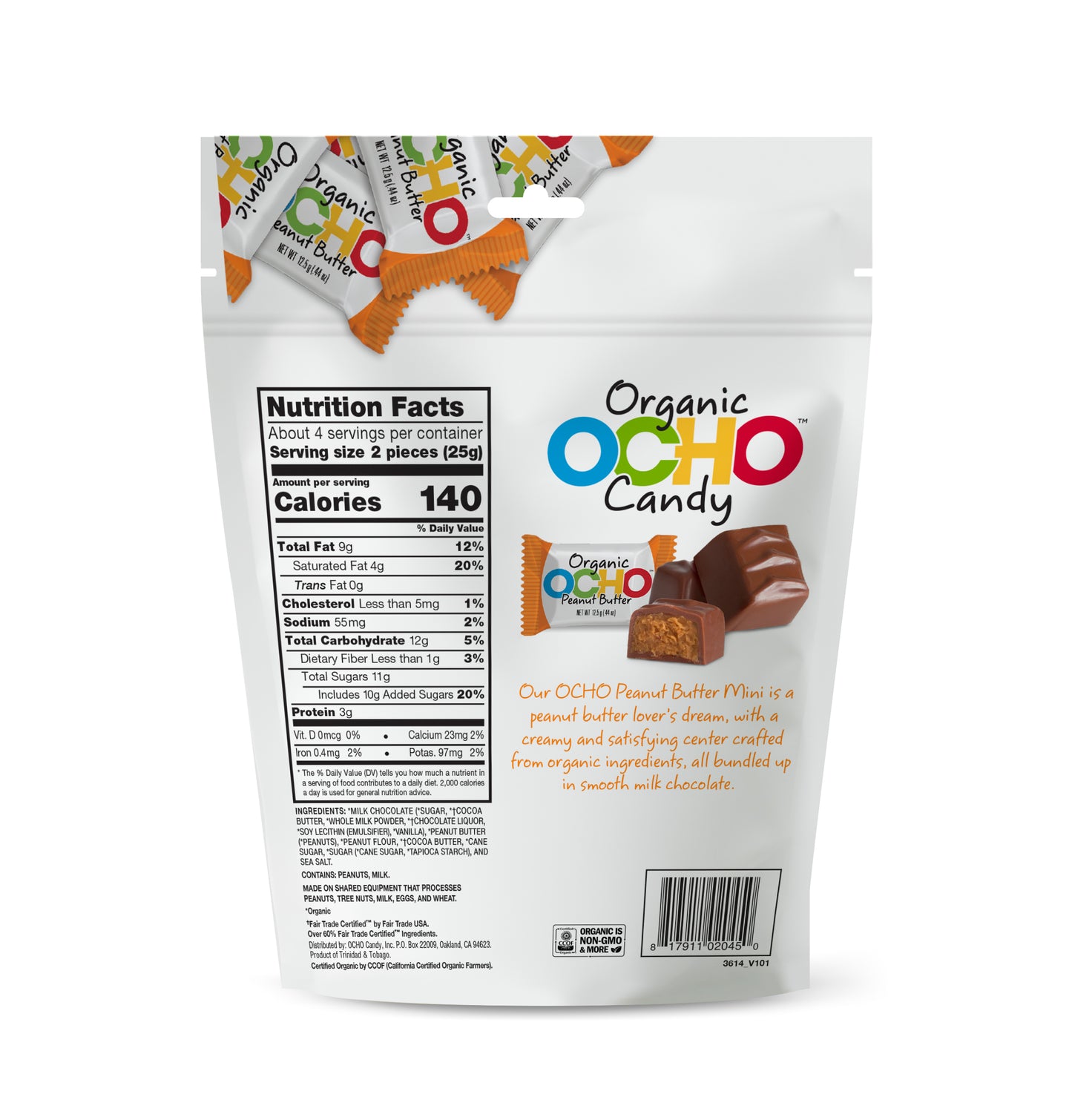 OCHO Organic 1.5lb Classic Variety Minis Bag