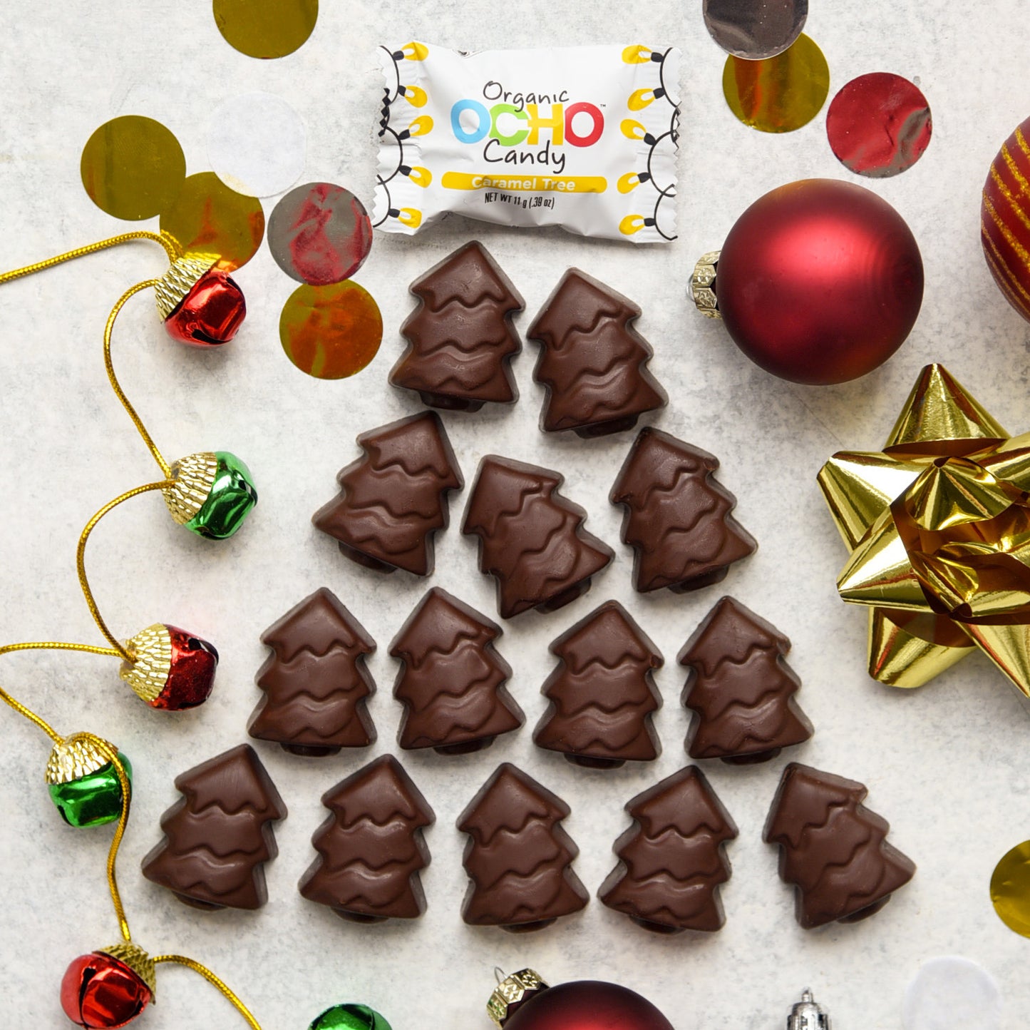 OCHO Organic Holiday Trees & Minis Sampler - 60pc assortment