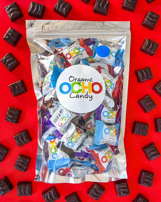 OCHO Organic 1.5lb Dark Chocolate Variety Minis Bag