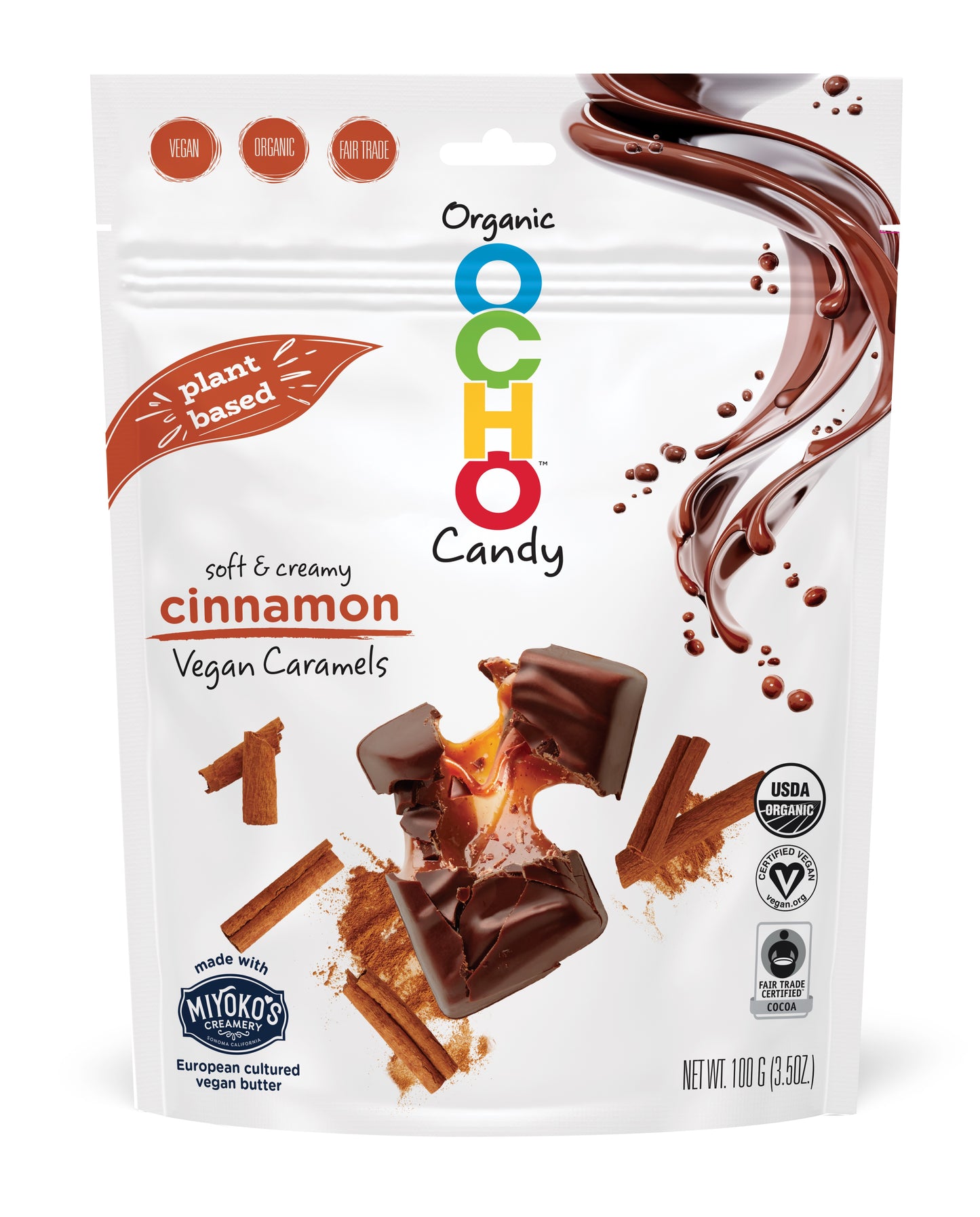 Organic Cinnamon Plant-Based Caramel Minis Pouch - 10% off!